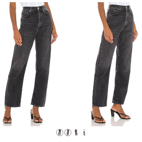 Agolde Denim - AGOLDE 90's Mid Rise Loose Jeans in Photogram Size 25